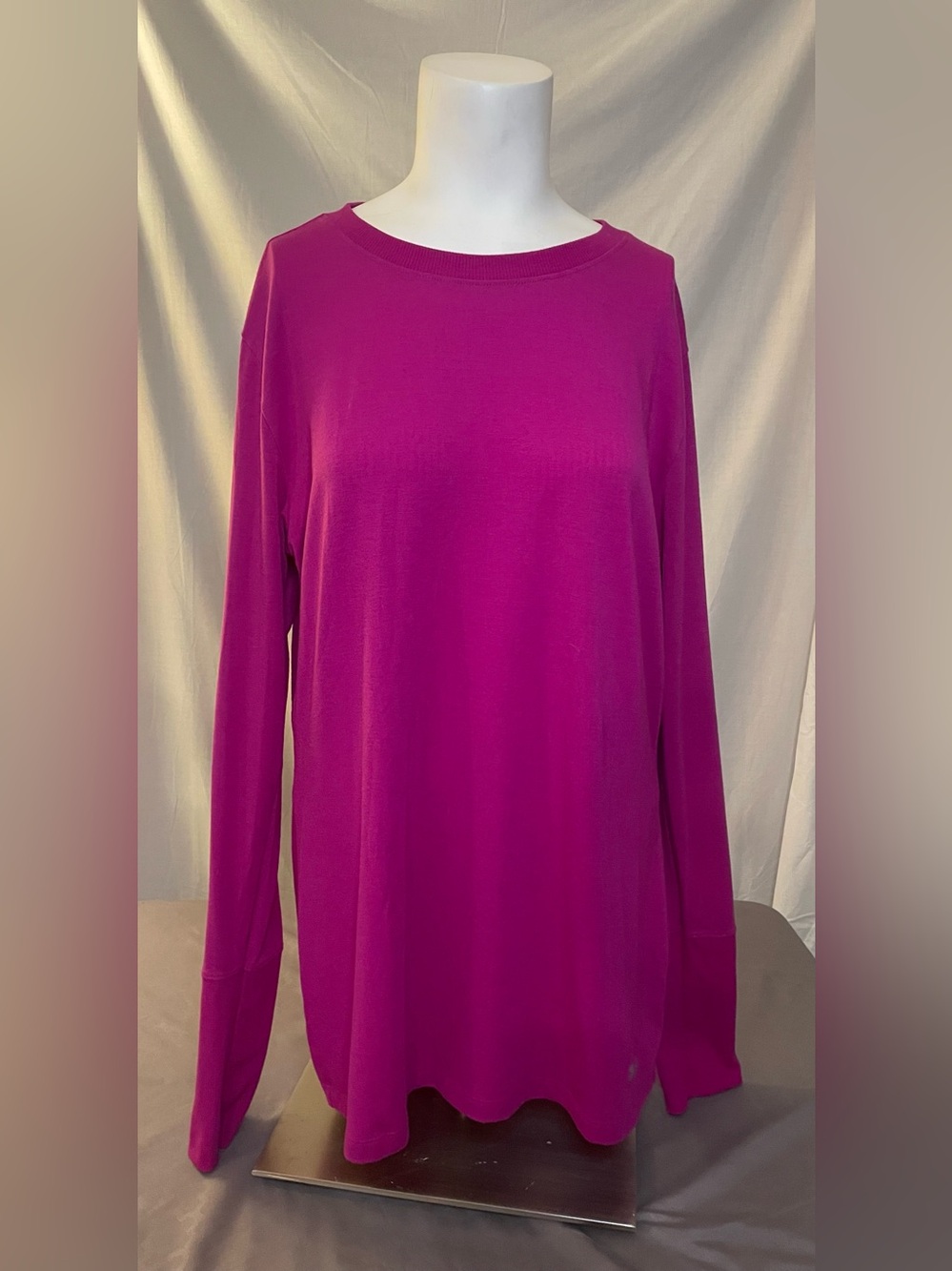 Under Armour Women's Long-Sleeve Crewneck Top - Fuchsia
